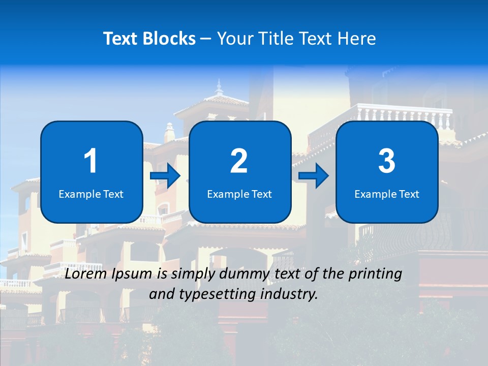Real Estate Building Residence PowerPoint Template