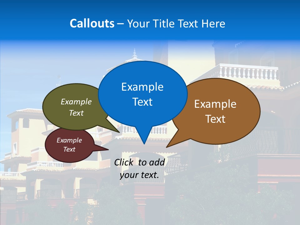 Real Estate Building Residence PowerPoint Template