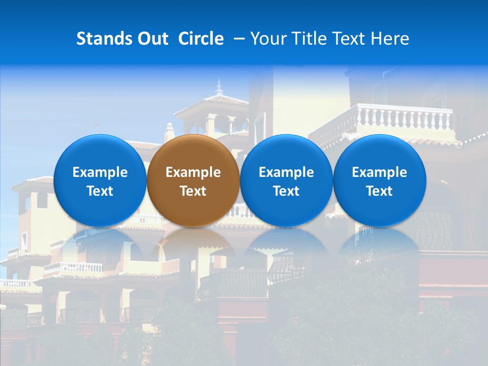 Real Estate Building Residence PowerPoint Template