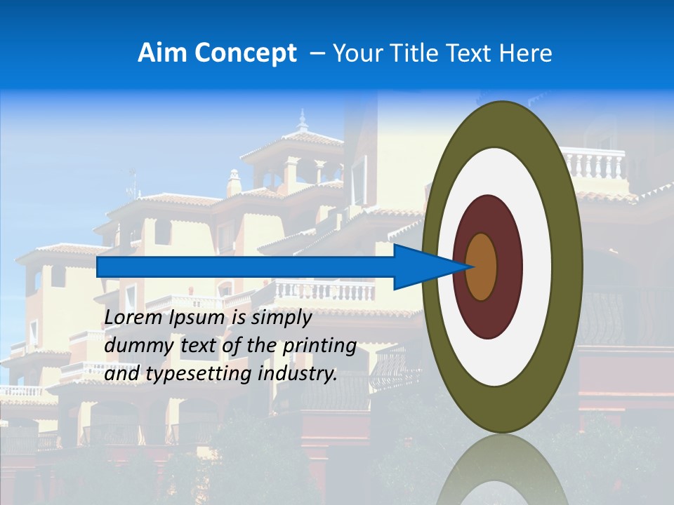 Real Estate Building Residence PowerPoint Template