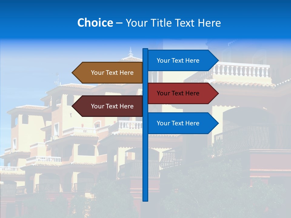 Real Estate Building Residence PowerPoint Template