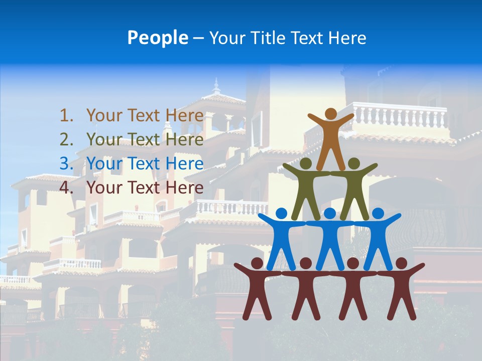 Real Estate Building Residence PowerPoint Template