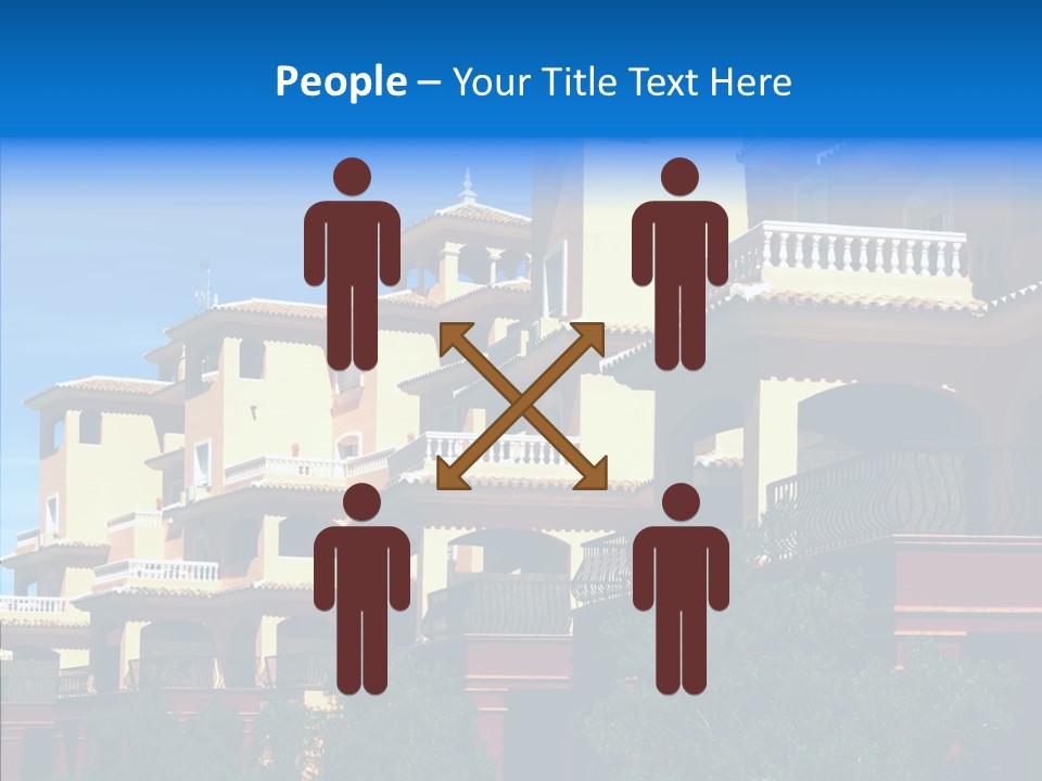 Real Estate Building Residence PowerPoint Template