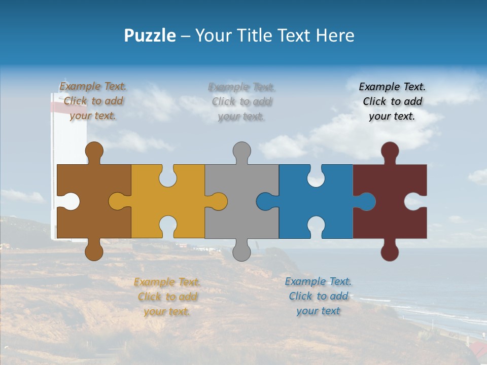 Rock Wave Travel PowerPoint Template