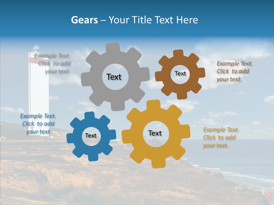 Rock Wave Travel PowerPoint Template