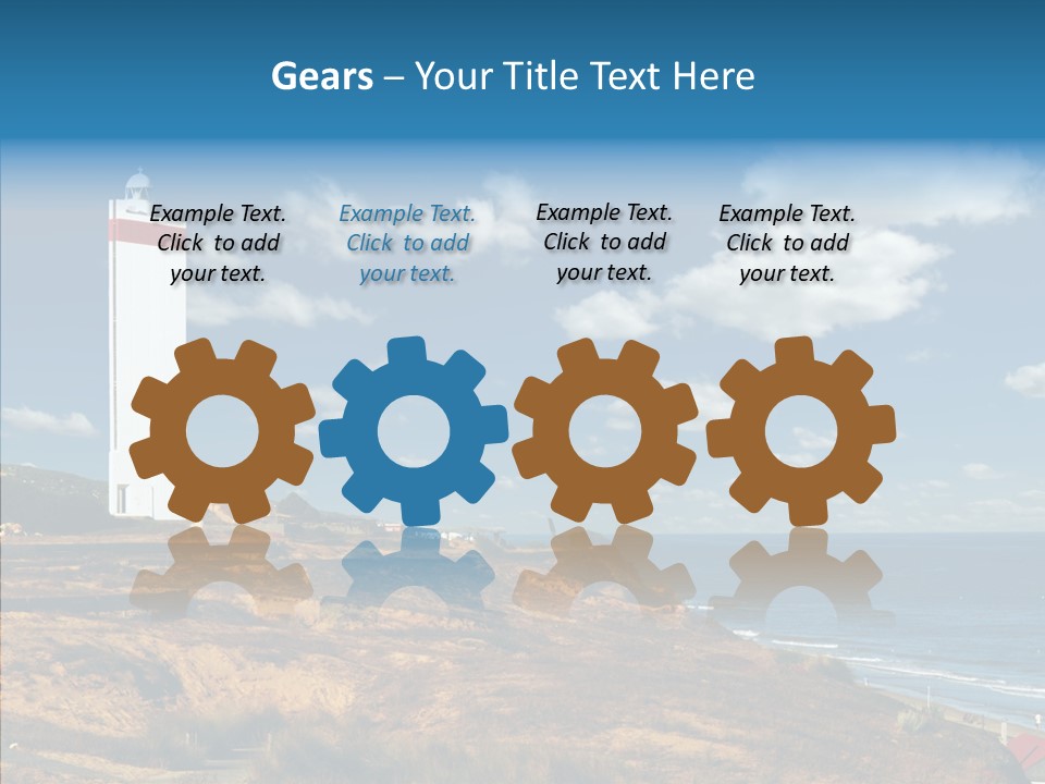 Rock Wave Travel PowerPoint Template