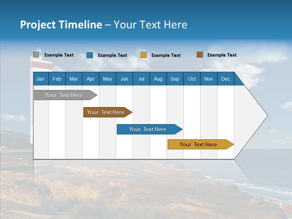 Rock Wave Travel PowerPoint Template