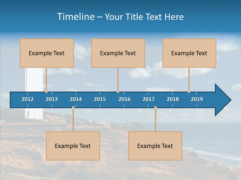 Rock Wave Travel PowerPoint Template