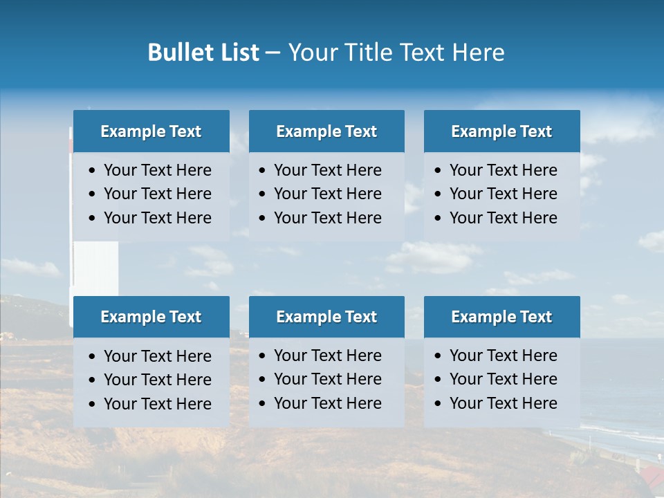 Rock Wave Travel PowerPoint Template