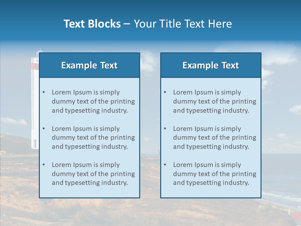 Rock Wave Travel PowerPoint Template