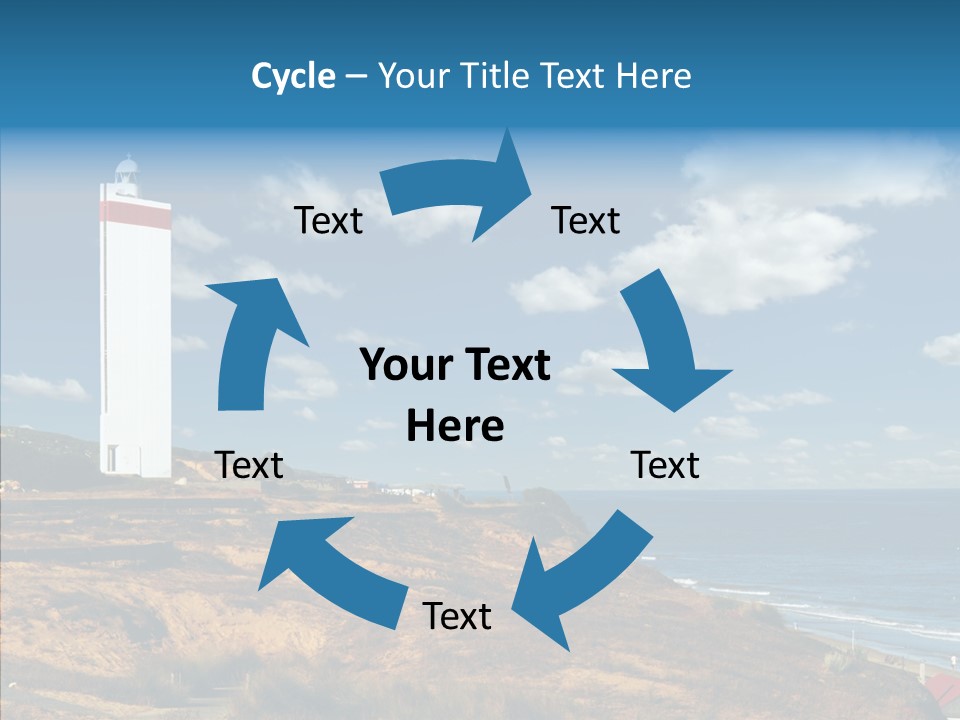 Rock Wave Travel PowerPoint Template