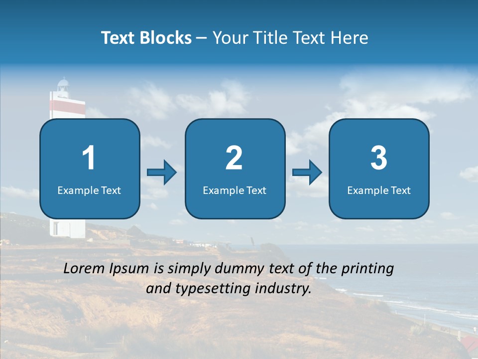 Rock Wave Travel PowerPoint Template