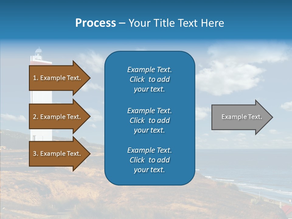 Rock Wave Travel PowerPoint Template