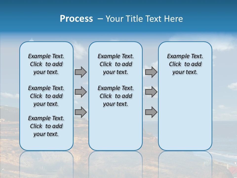 Rock Wave Travel PowerPoint Template