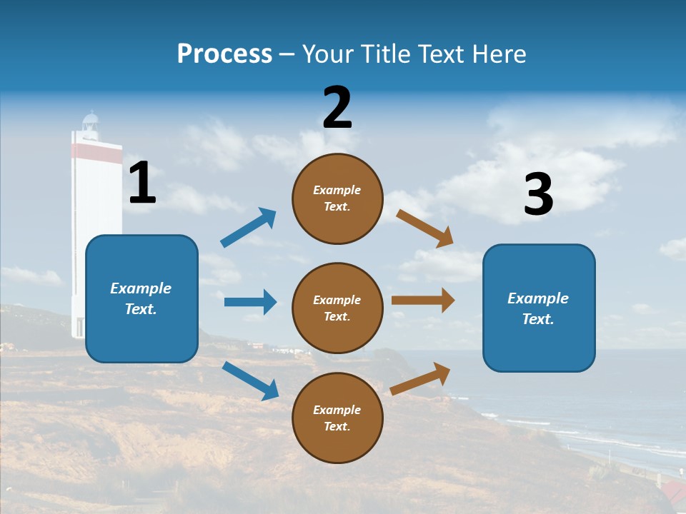 Rock Wave Travel PowerPoint Template