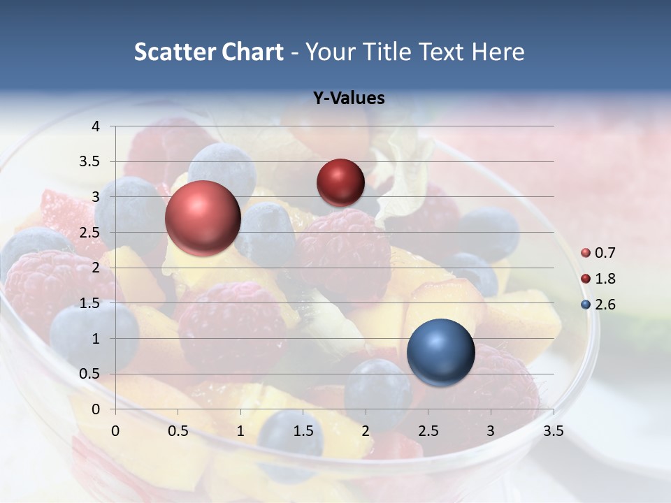 Vitality Snack Salad PowerPoint Template