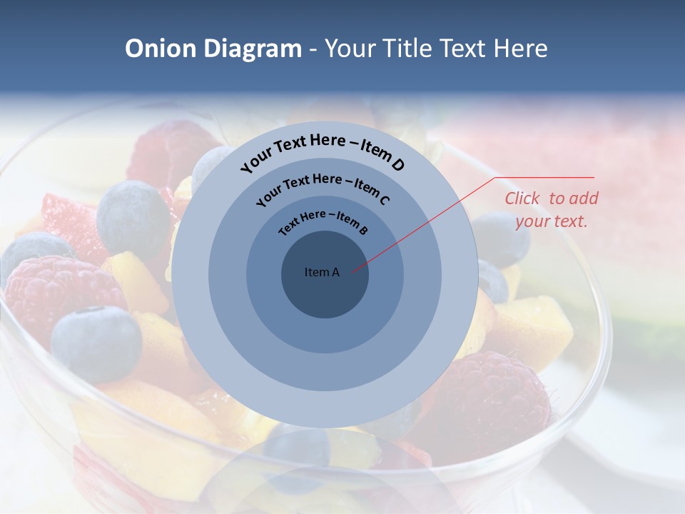 Vitality Snack Salad PowerPoint Template