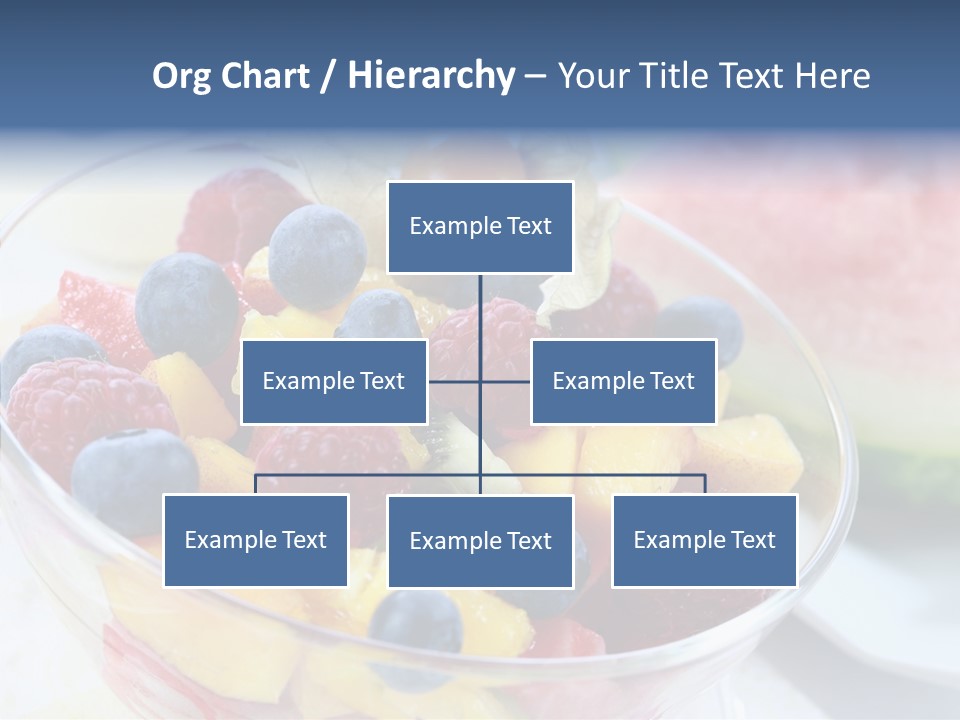 Vitality Snack Salad PowerPoint Template