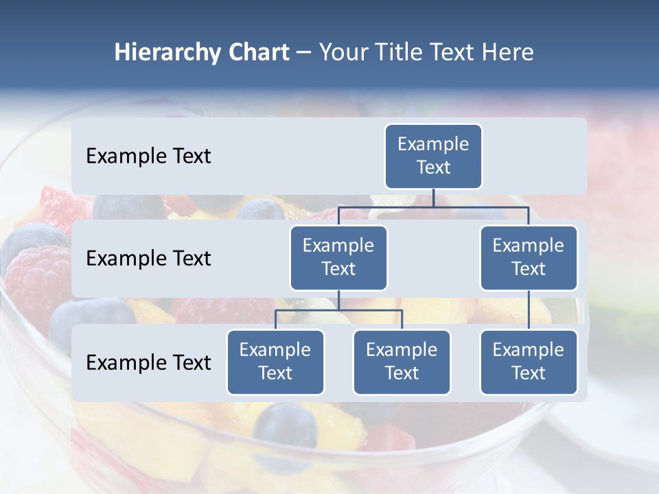 Vitality Snack Salad PowerPoint Template