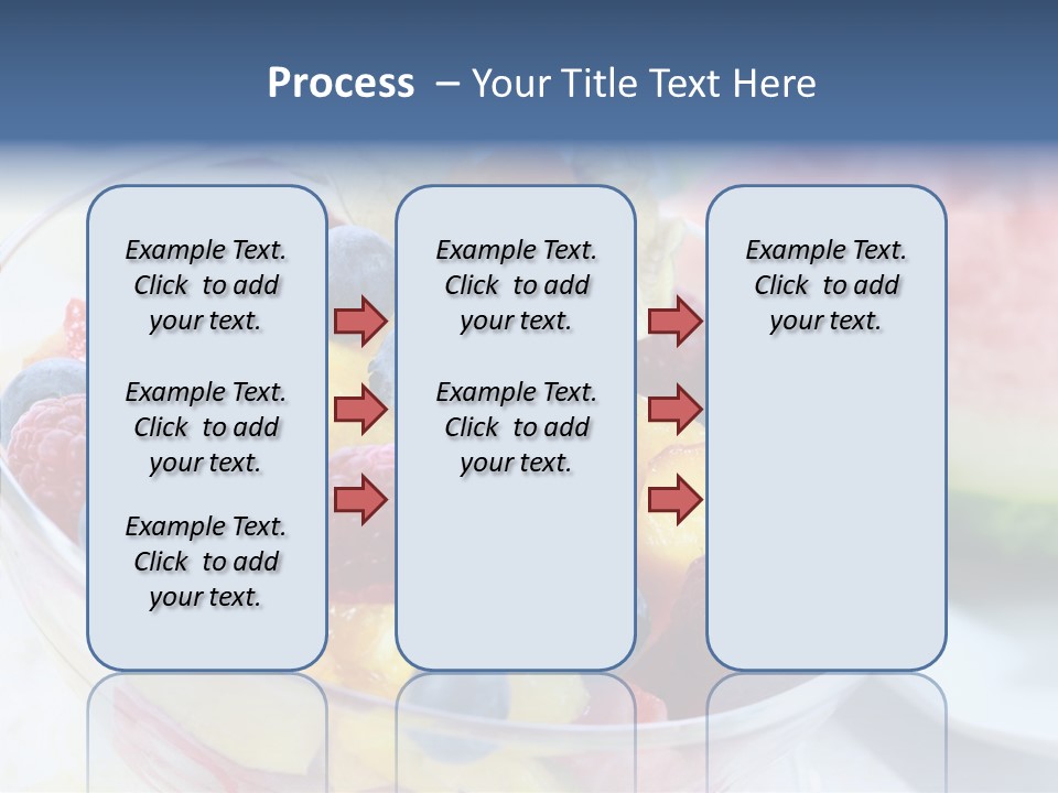 Vitality Snack Salad PowerPoint Template
