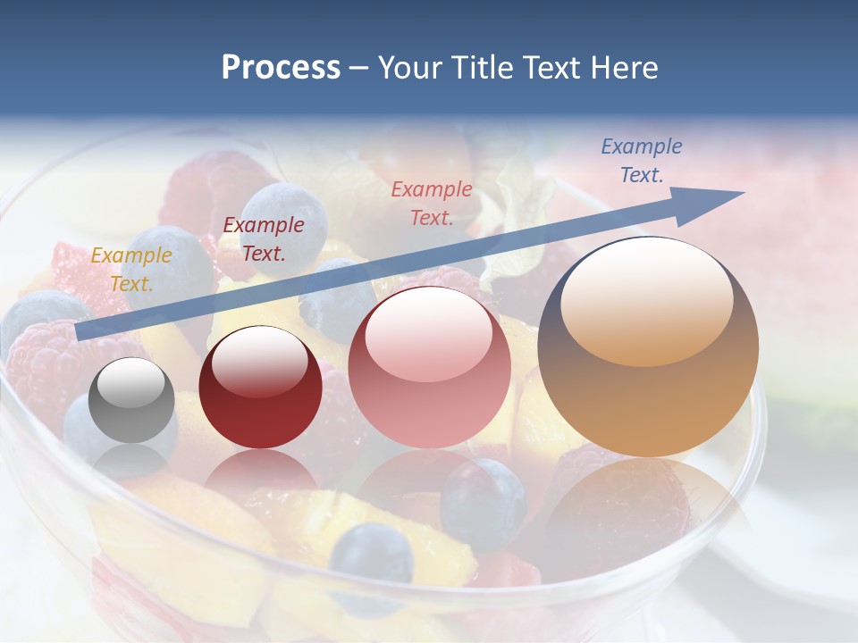 Vitality Snack Salad PowerPoint Template