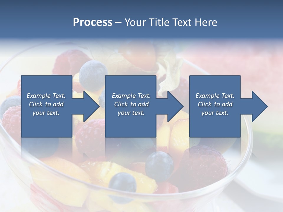 Vitality Snack Salad PowerPoint Template