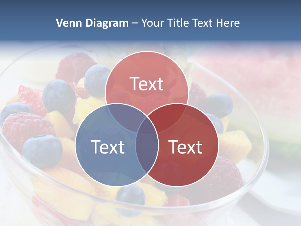Vitality Snack Salad PowerPoint Template