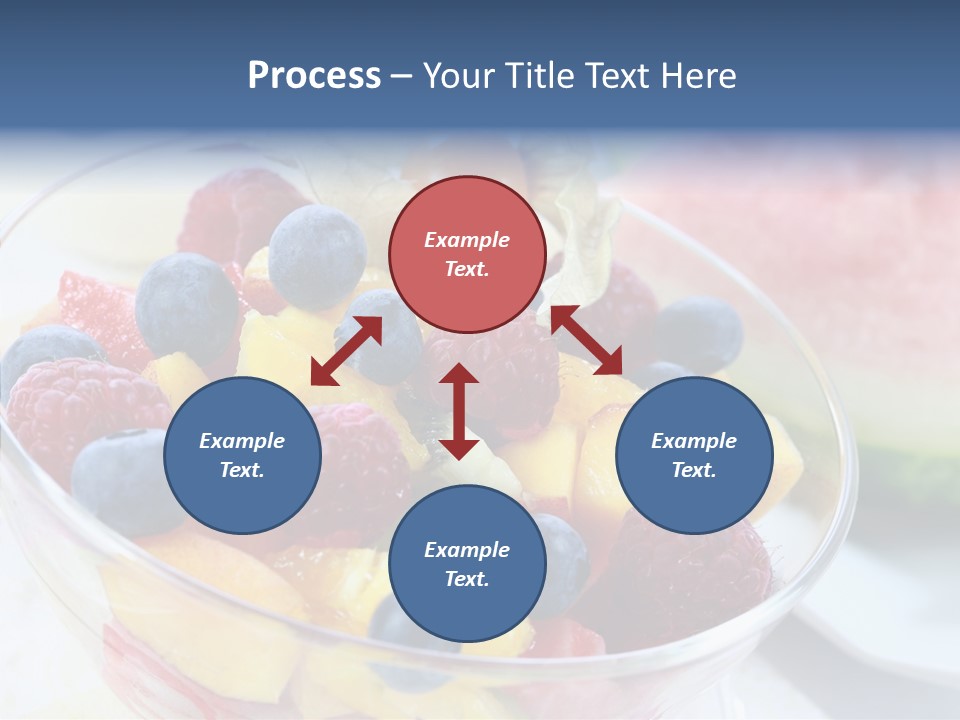 Vitality Snack Salad PowerPoint Template