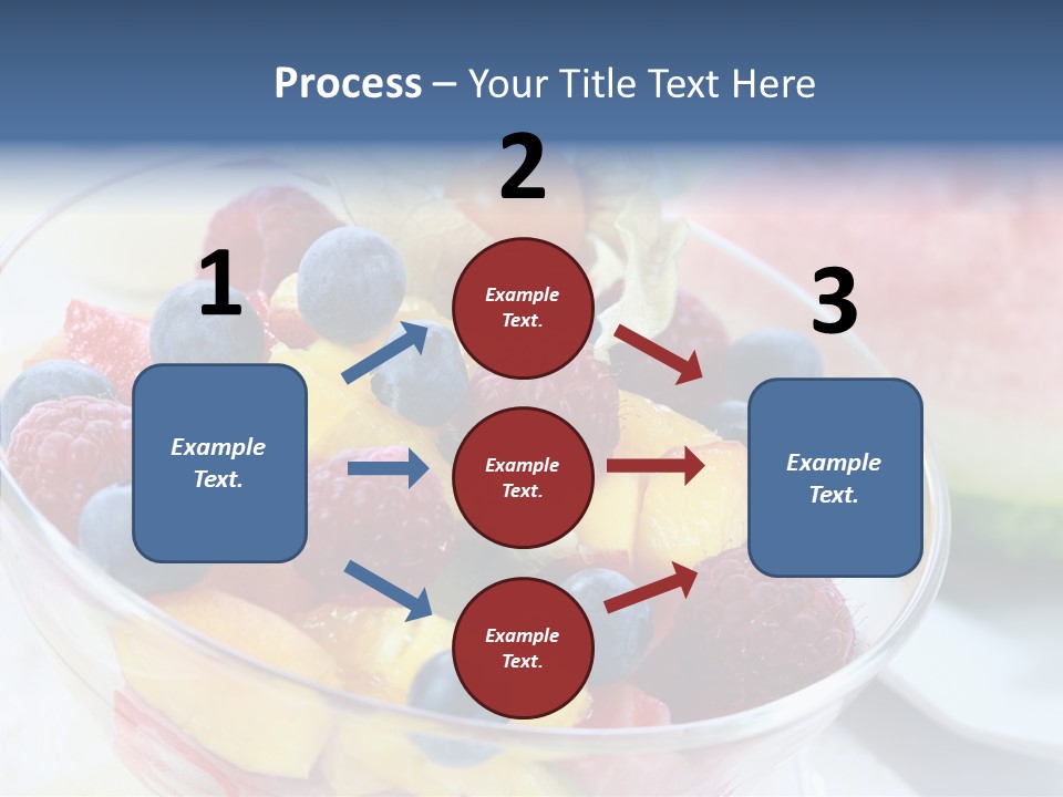 Vitality Snack Salad PowerPoint Template