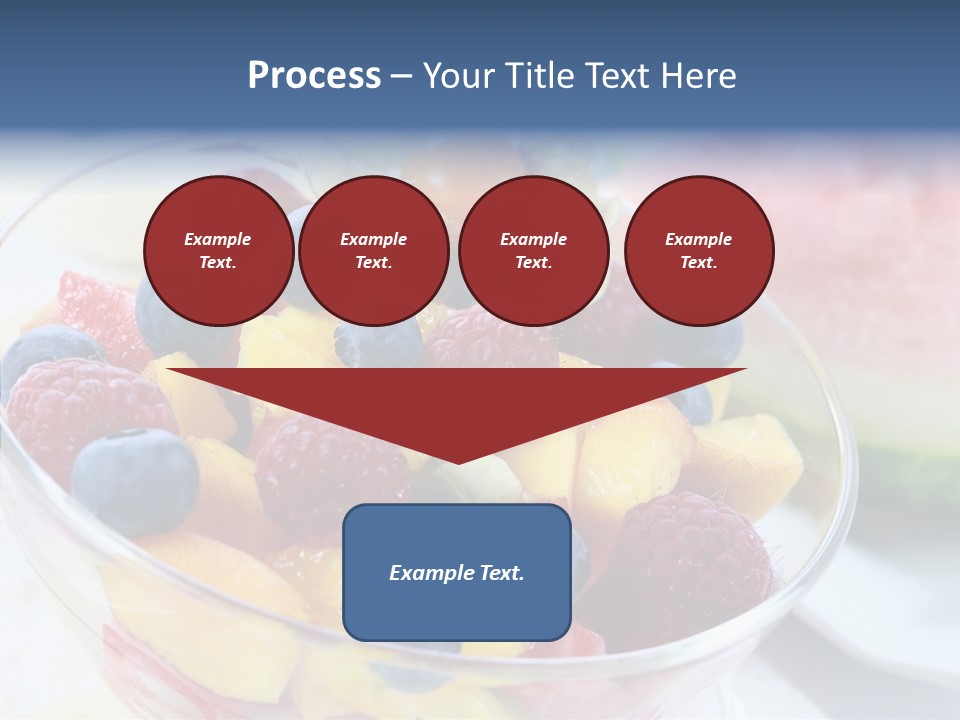 Vitality Snack Salad PowerPoint Template