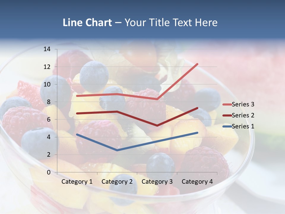 Vitality Snack Salad PowerPoint Template
