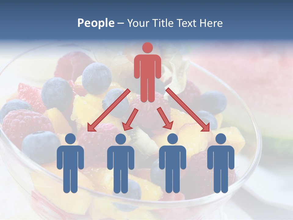 Vitality Snack Salad PowerPoint Template