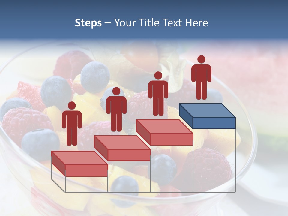 Vitality Snack Salad PowerPoint Template