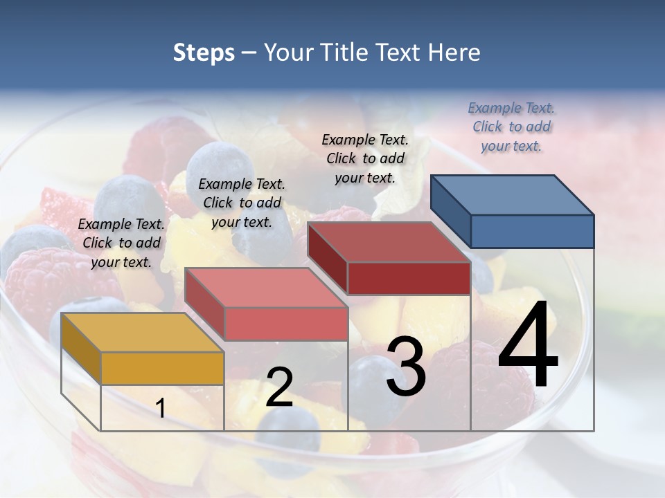Vitality Snack Salad PowerPoint Template