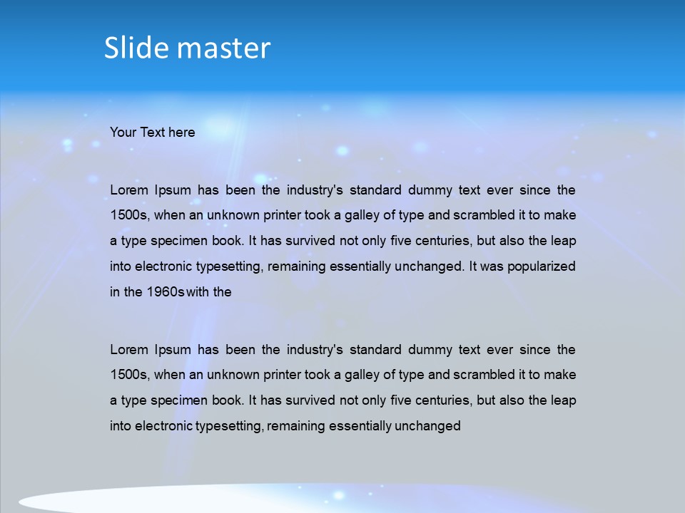 Background Actor Fame PowerPoint Template