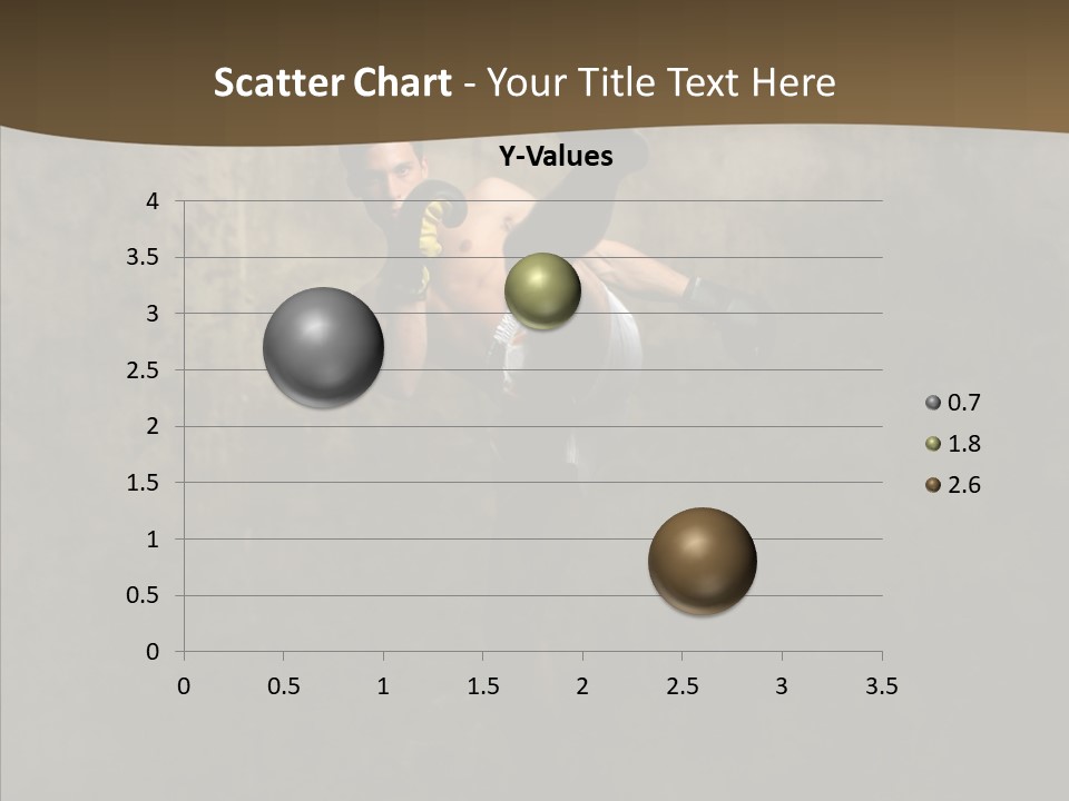 Karate Young Strong PowerPoint Template