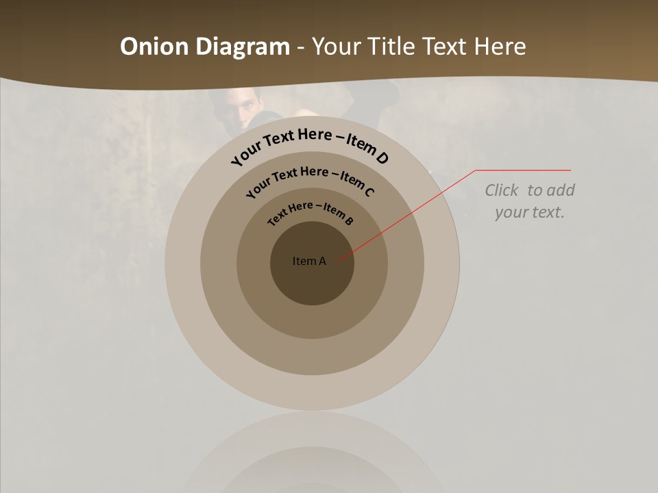 Karate Young Strong PowerPoint Template