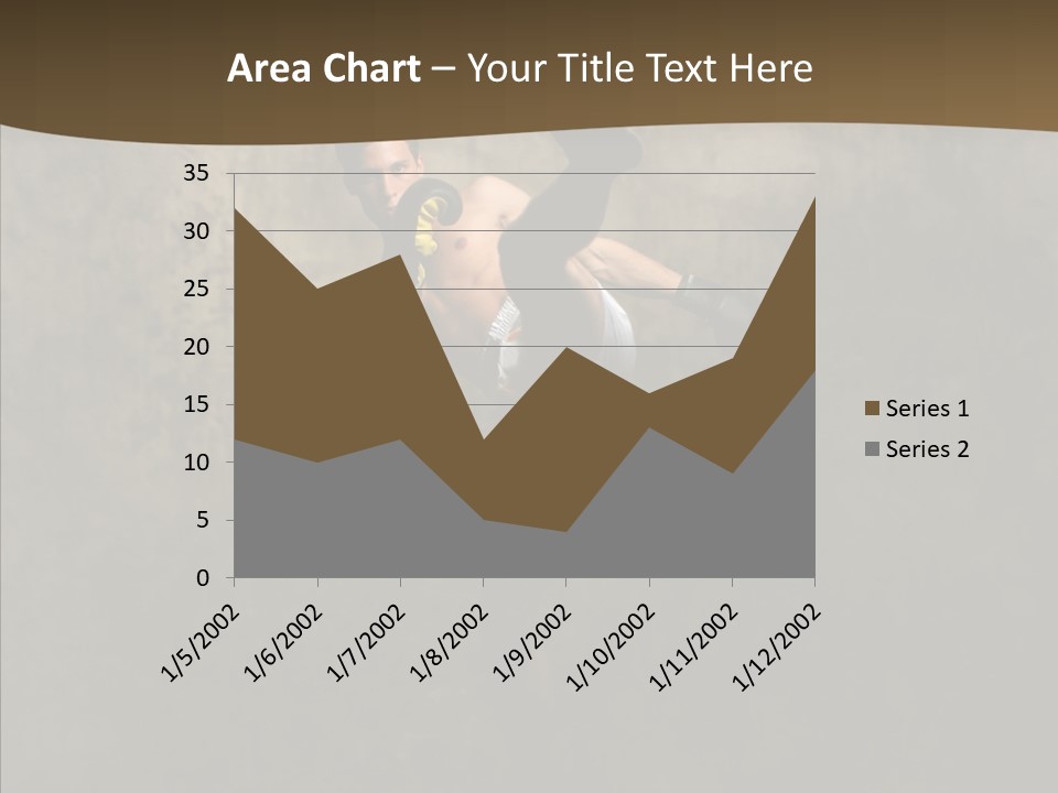 Karate Young Strong PowerPoint Template