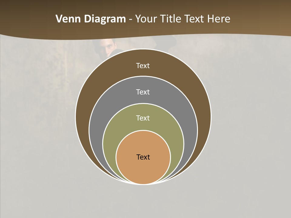 Karate Young Strong PowerPoint Template