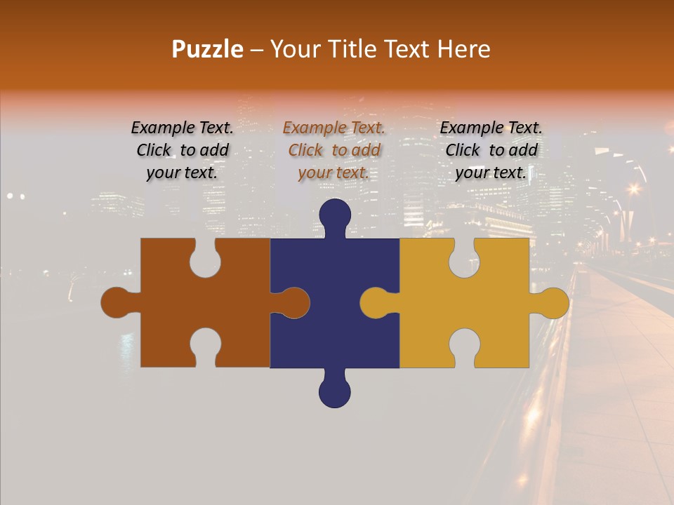 Resort Scene Tourist PowerPoint Template