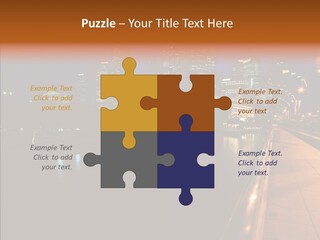 Resort Scene Tourist PowerPoint Template