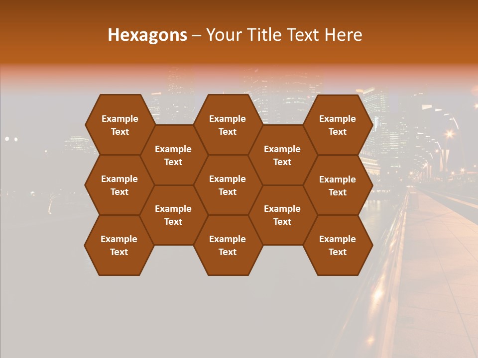 Resort Scene Tourist PowerPoint Template