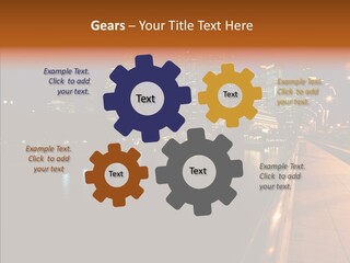 Resort Scene Tourist PowerPoint Template