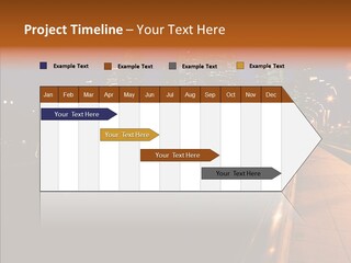 Resort Scene Tourist PowerPoint Template