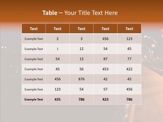 Resort Scene Tourist PowerPoint Template