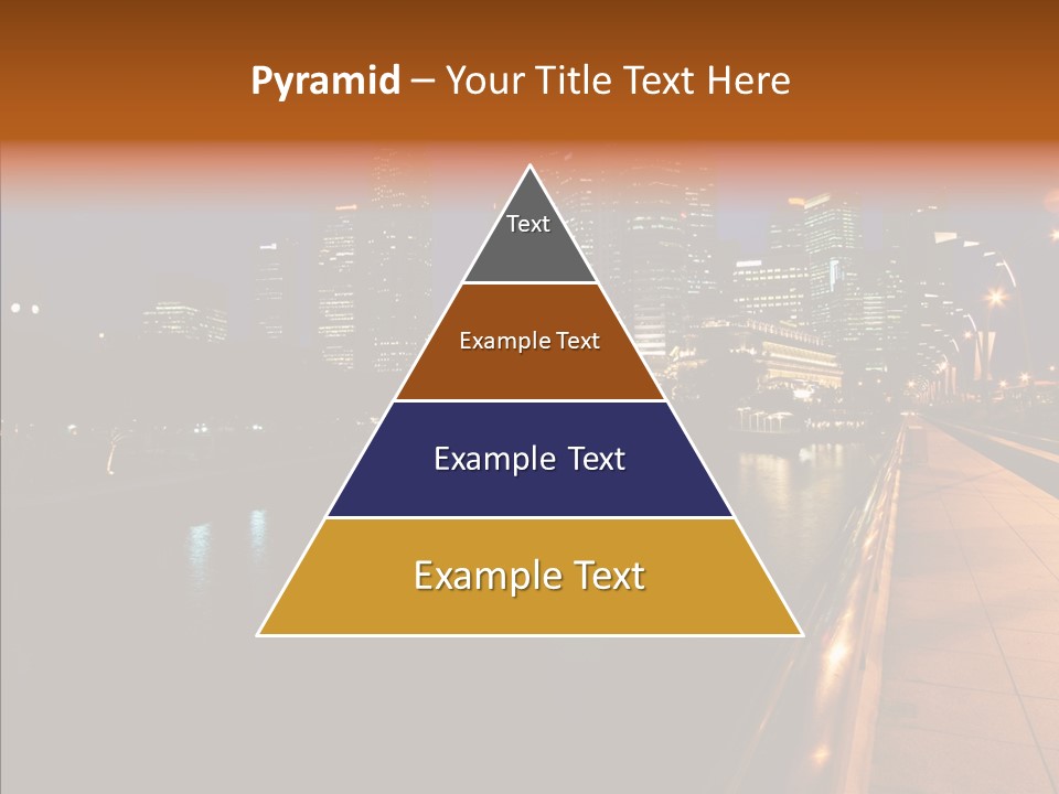 Resort Scene Tourist PowerPoint Template