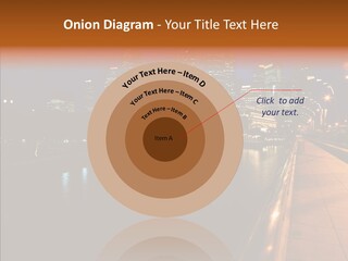 Resort Scene Tourist PowerPoint Template