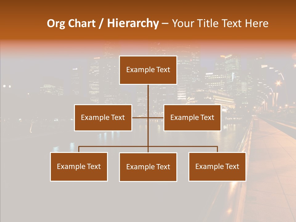 Resort Scene Tourist PowerPoint Template