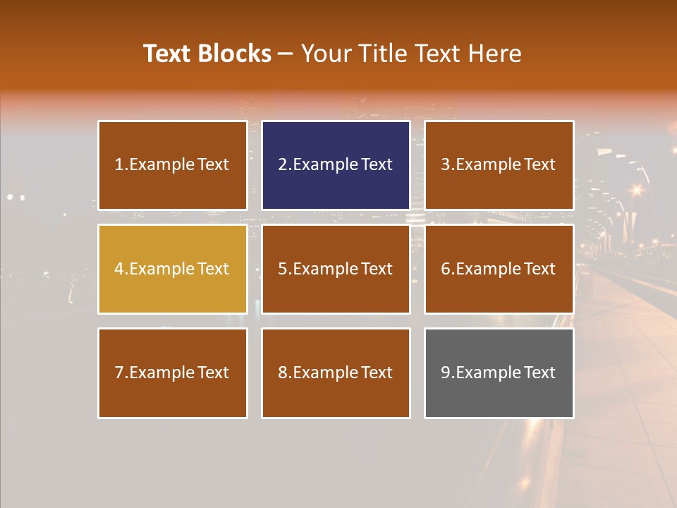 Resort Scene Tourist PowerPoint Template