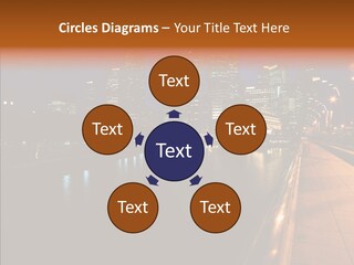 Resort Scene Tourist PowerPoint Template